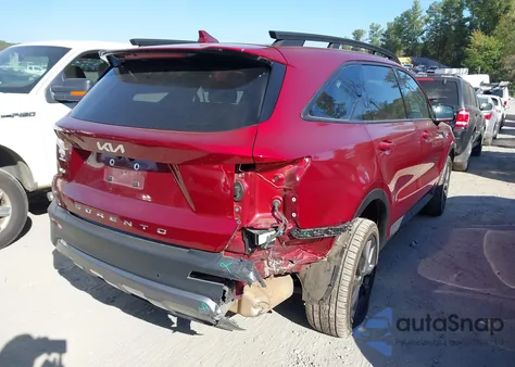 2022 Kia Sorento X-Line Sx Prestige from USA, damaged, VIN 5XYRKDLF2NG094571